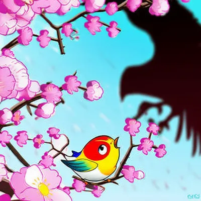 Illustration intimidated