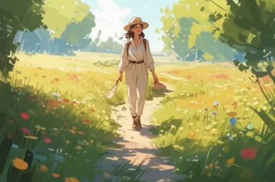 Illustration ambled - Image 1