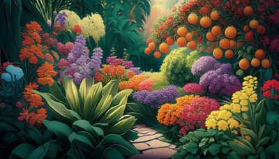 Illustration exuberant - Image 1