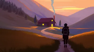 Illustration homewards - Image 1