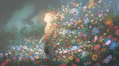 Illustration flowers - Image 1