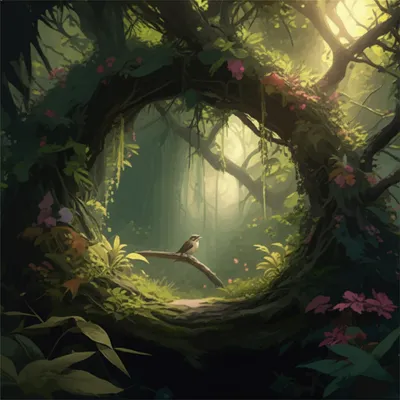 Illustration bower - Image 1