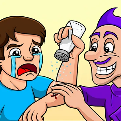 Illustration salting