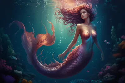 Illustration mermaid - Image 1