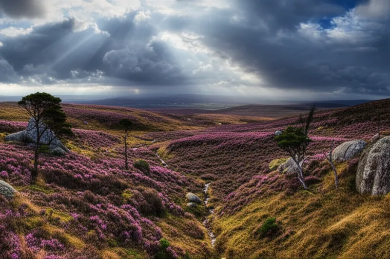 Visuelle Illustration von fells: Hochmoor, Heide - Bild 1