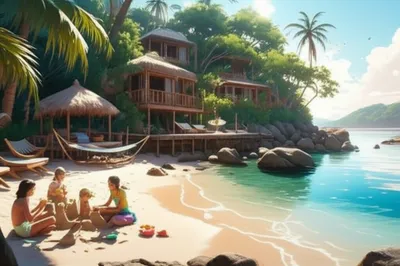 Illustration resort - Image 1