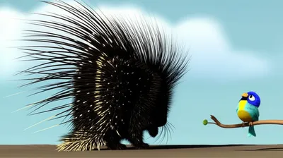 Illustration biting - Image 1