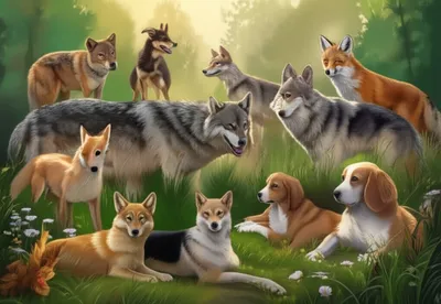 Illustration canids - Image 1