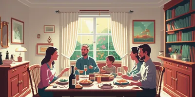 Illustration affluent - Image 1