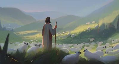 Illustration shepherds - Image 1