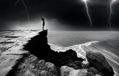 Illustration precipice - Image 1