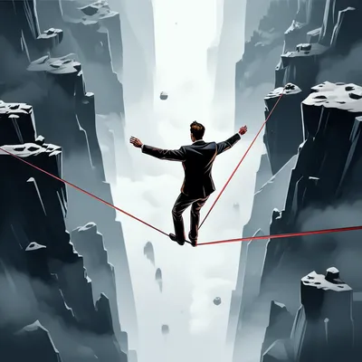 Illustration foolhardy - Image 1