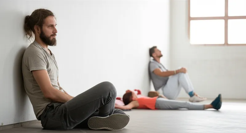 单词"standing"的视觉插图 - 站立， 站着
