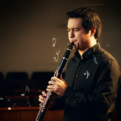 Illustration clarinetist - Image 1