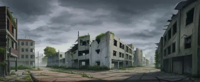 Illustration desolated