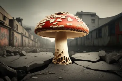 Illustration mushroom - Image 1