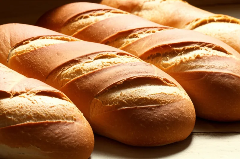 Visual illustration for the word "batch" - The quantity of bread or other baked goods baked at one time.