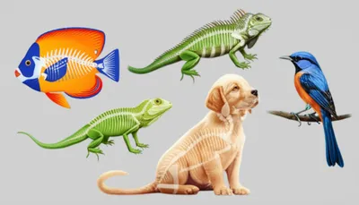 Illustration vertebrates