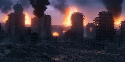 Illustration bombardment