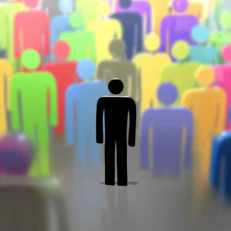 Визуальная иллюстрация слова «individual» - Индивидуум, человек