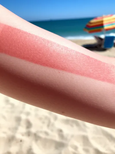 Illustration sunburned - Image 1