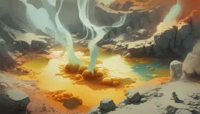 Illustration sulfurous - Image 1