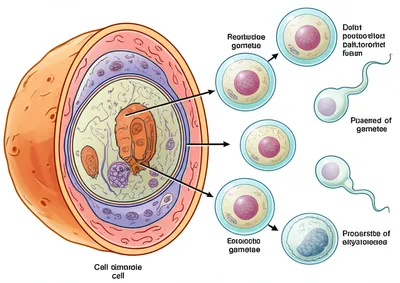 Illustration meiosis - Image 1