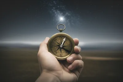 Illustration compasses