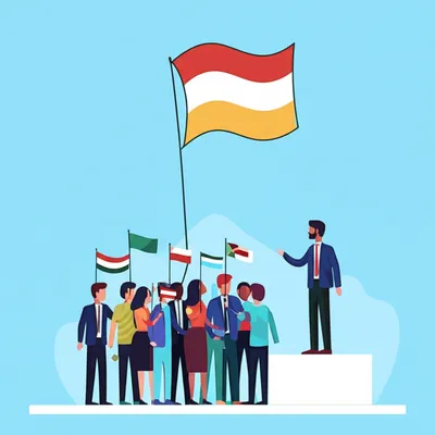 Illustration democrat - Image 1