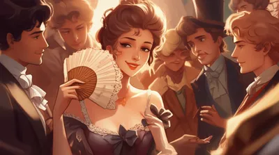 Illustration coquettes - Image 1