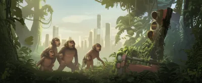 Illustration prehistoric - Image 1