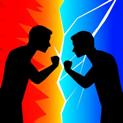 Illustration quarrelling