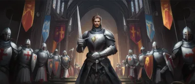 Illustration paladin - Image 1