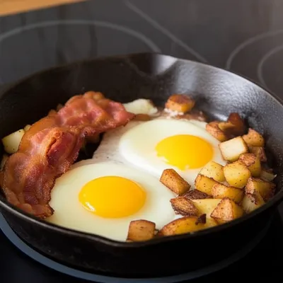 Illustration skillet - Image 1