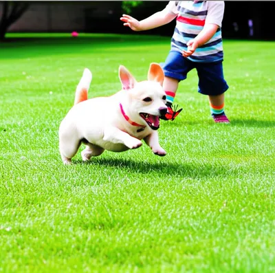 Illustration scampering