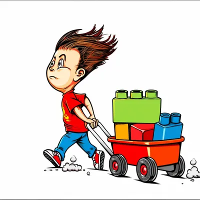 Illustration pulling - Image 1