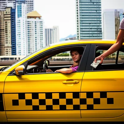 Illustration taxicabs