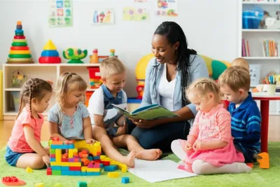 Illustration childcare - Image 1