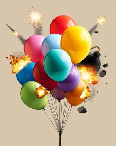 Illustration balloons - Image 1