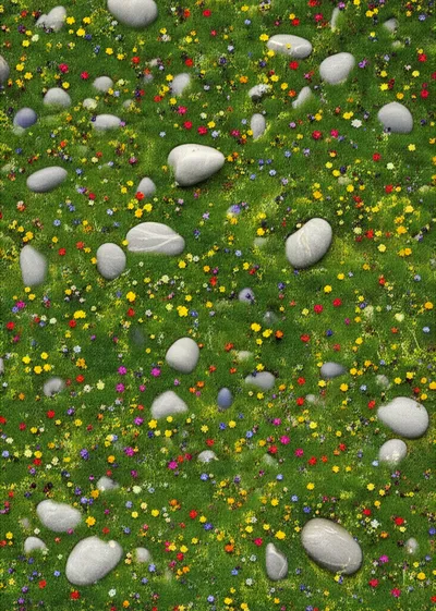 Illustration interspersed