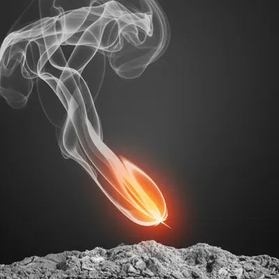 Illustration cremating