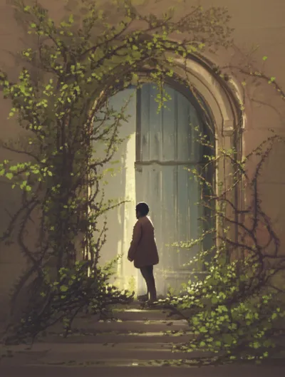 Illustration embarrassed - Image 1