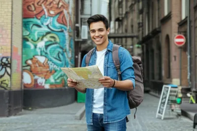 Illustration backpacking - Image 1