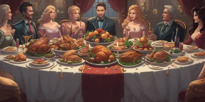 Illustration banqueting - Image 1