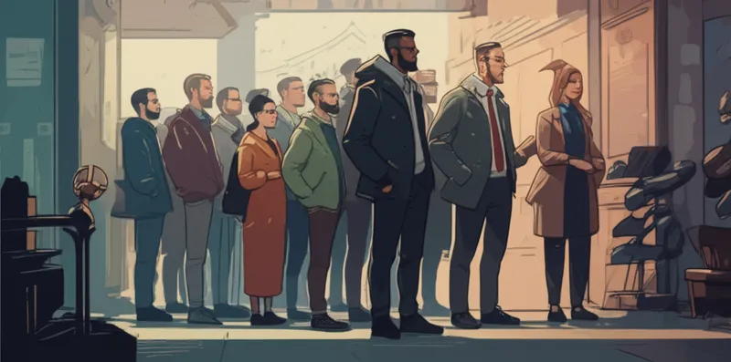 Illustration visuelle du mot « precedence » - Priorité, préséance