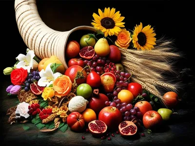 Illustration cornucopia