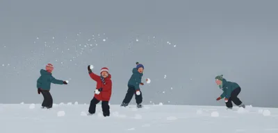 Illustration snowballed - Image 1