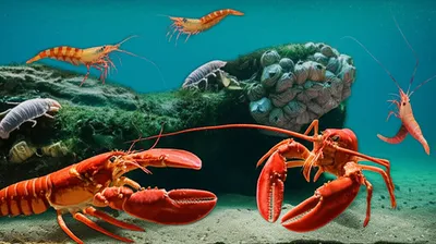 Illustration crustacean