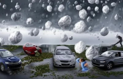 Illustration hailing - Image 1