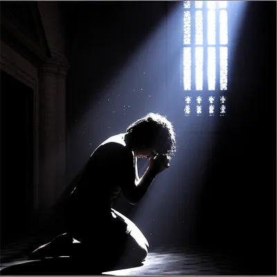 Illustration penitent - Image 1